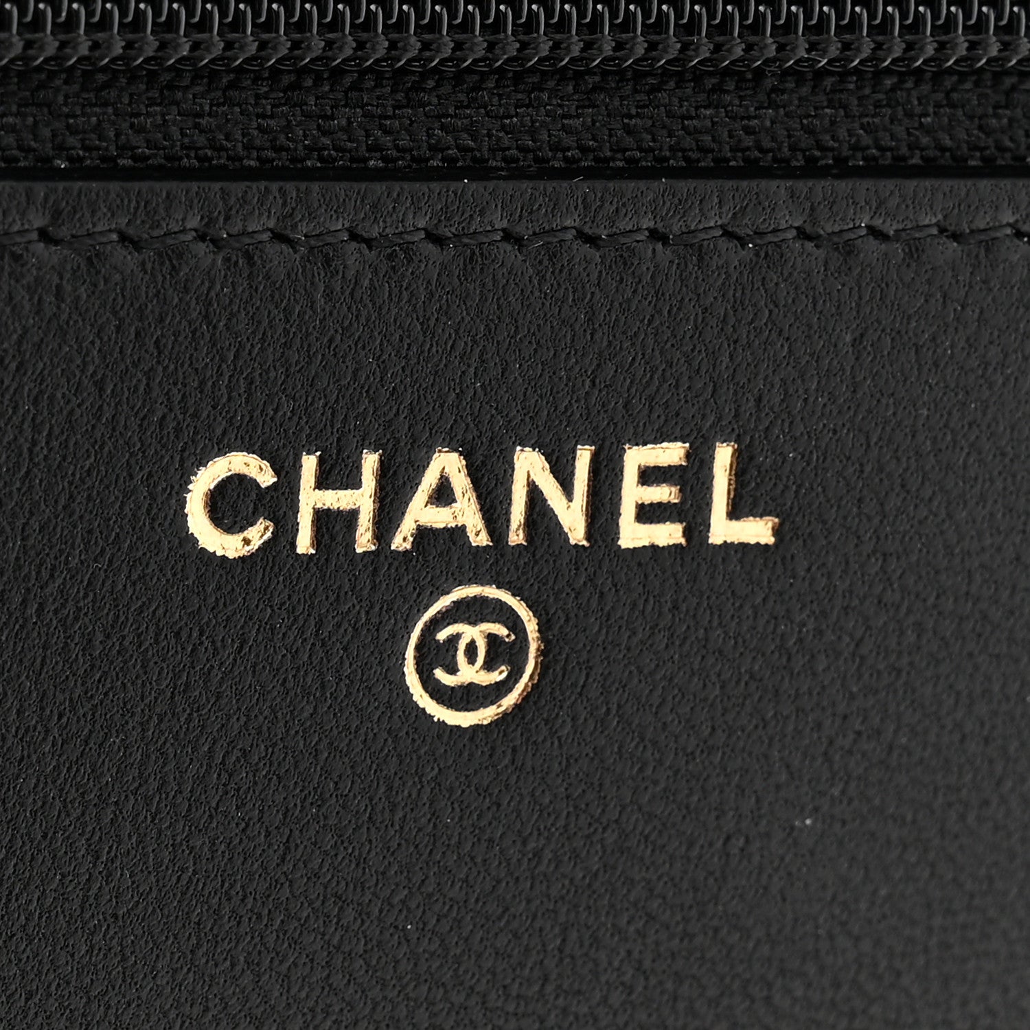 Chanel Lambskin Quilted Trendy CC Wallet On Chain WOC Black 6 of 11