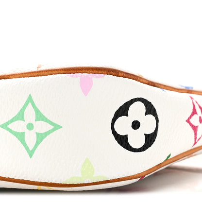Louis Vuitton Monogram Multicolor Pochette Accessories White 9 of 9