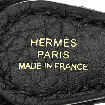 Hermes Taurillon Clemence Evelyne TPM Black 7 of 11