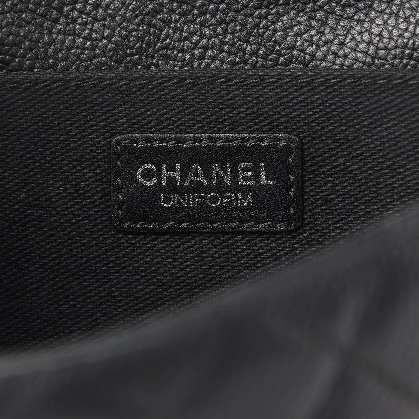 Grained Calfskin Quilted 2.55 Reissue Flap Belt Bag Clutch Black