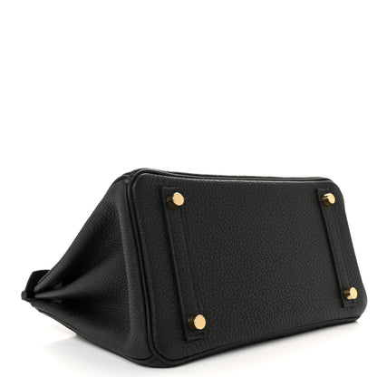 Hermes Togo Birkin 25 Black 4 of 11