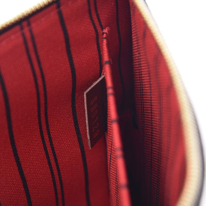 Louis Vuitton Damier Ebene Neverfull MM GM Pochette 8 of 8