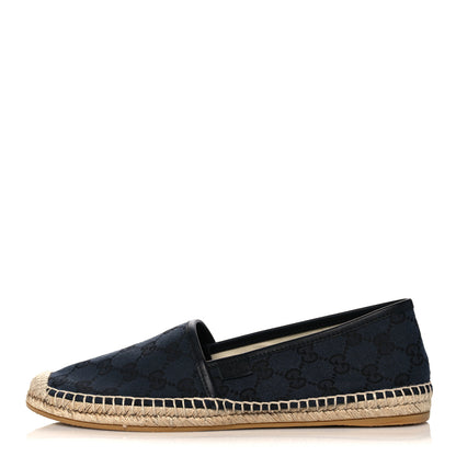 Gucci Monogram Espadrilles 39 Black 1 of 8