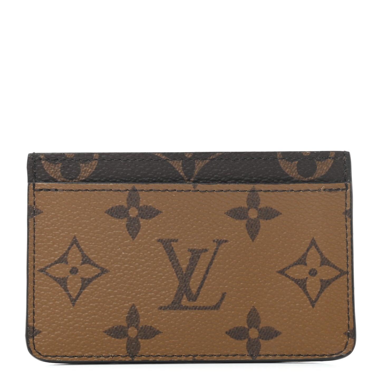 Reverse Monogram Card Holder