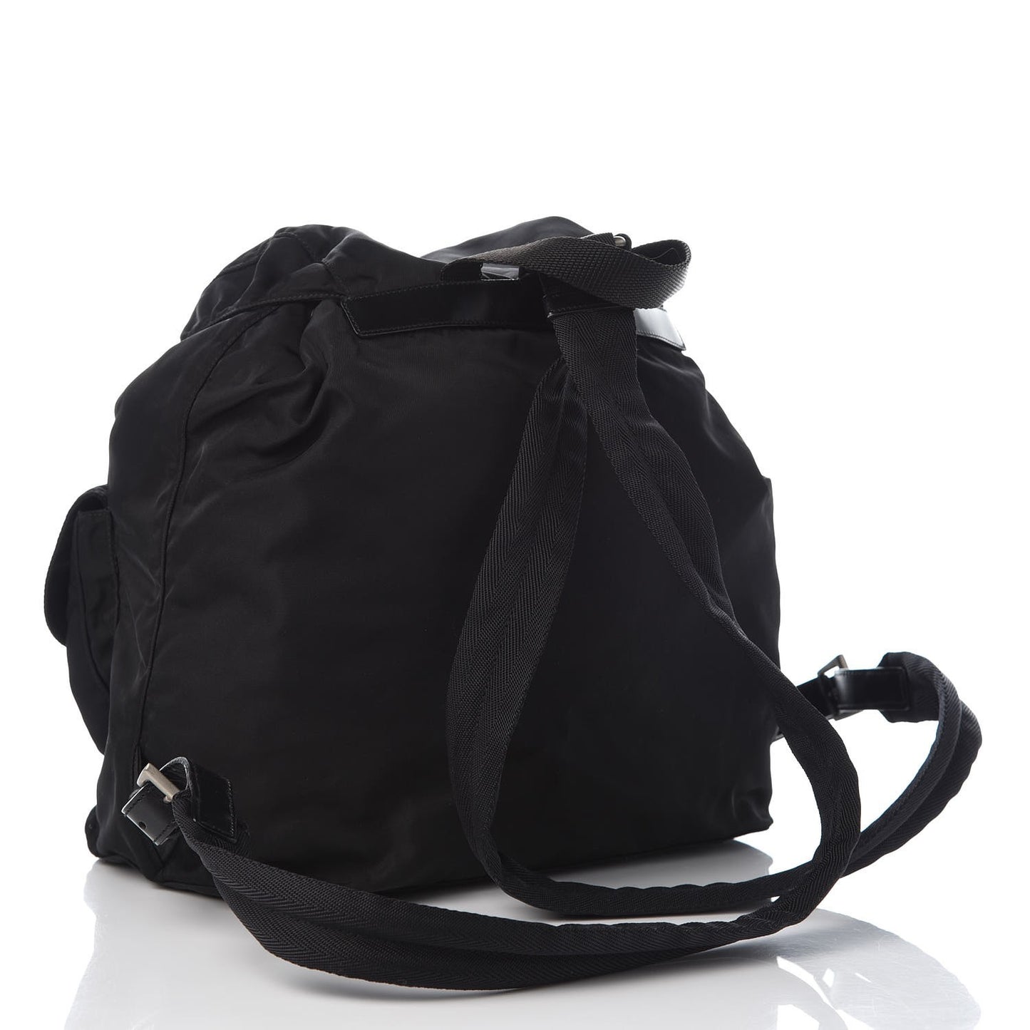 Nylon Vela Medium Backpack Black