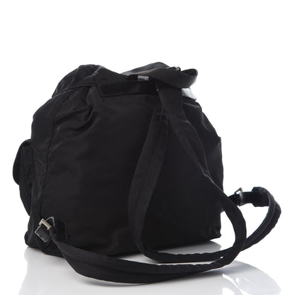 Prada Nylon Vela Medium Backpack Black 3 of 10