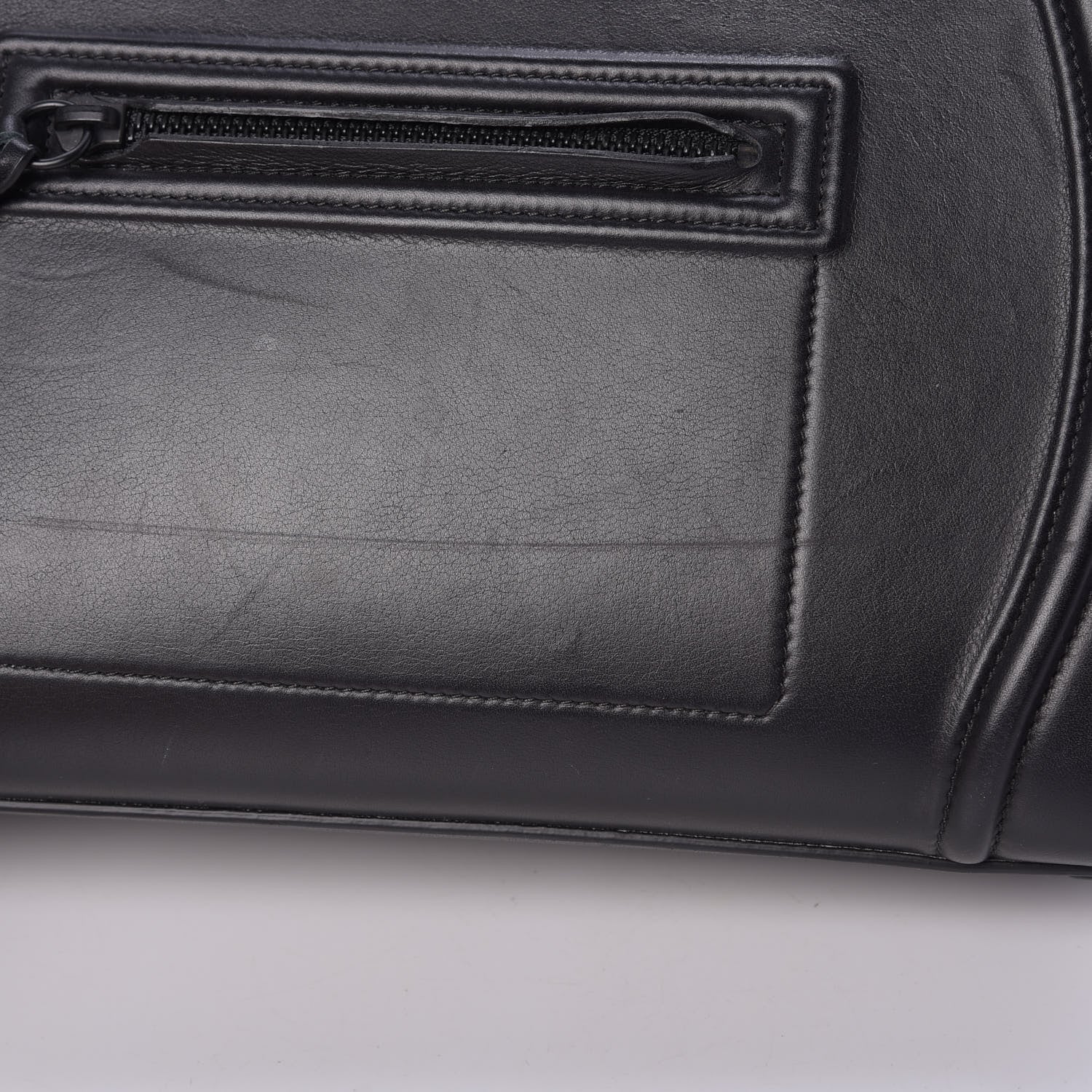 Celine Supple Calfskin Medium Phantom Luggage Black 13 of 18