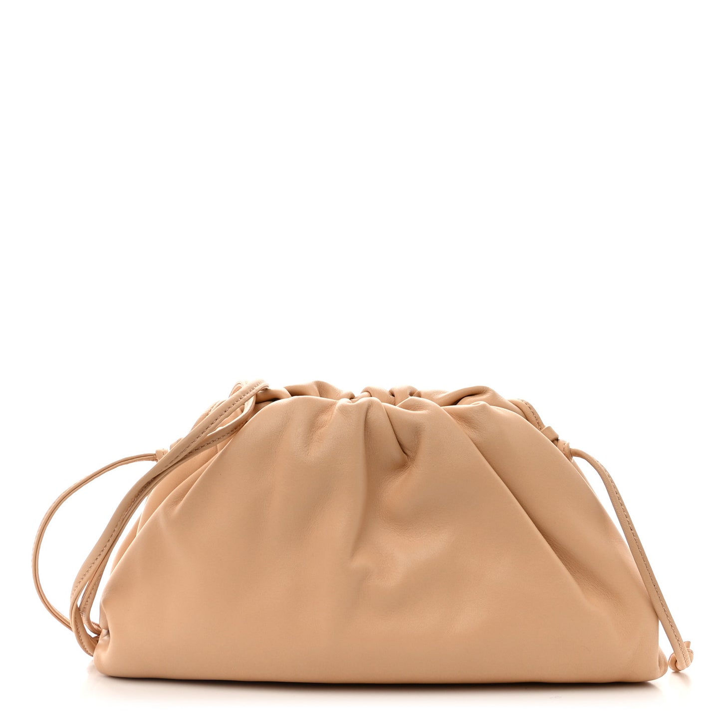 Butter Calfskin The Mini Pouch Almond