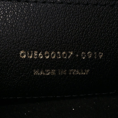 Saint Laurent Calfskin Toy Shopping Tote Black 9 of 10