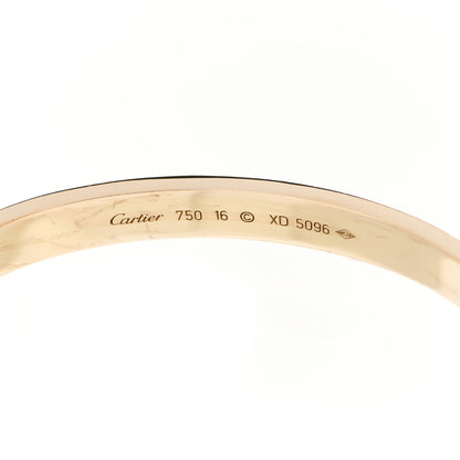 Cartier 18K Yellow Gold LOVE Bracelet 16 4 of 5