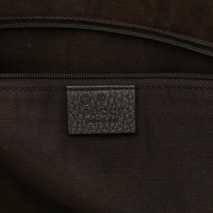 Gucci Crystal Monogram Tote Dark Brown 6 of 11