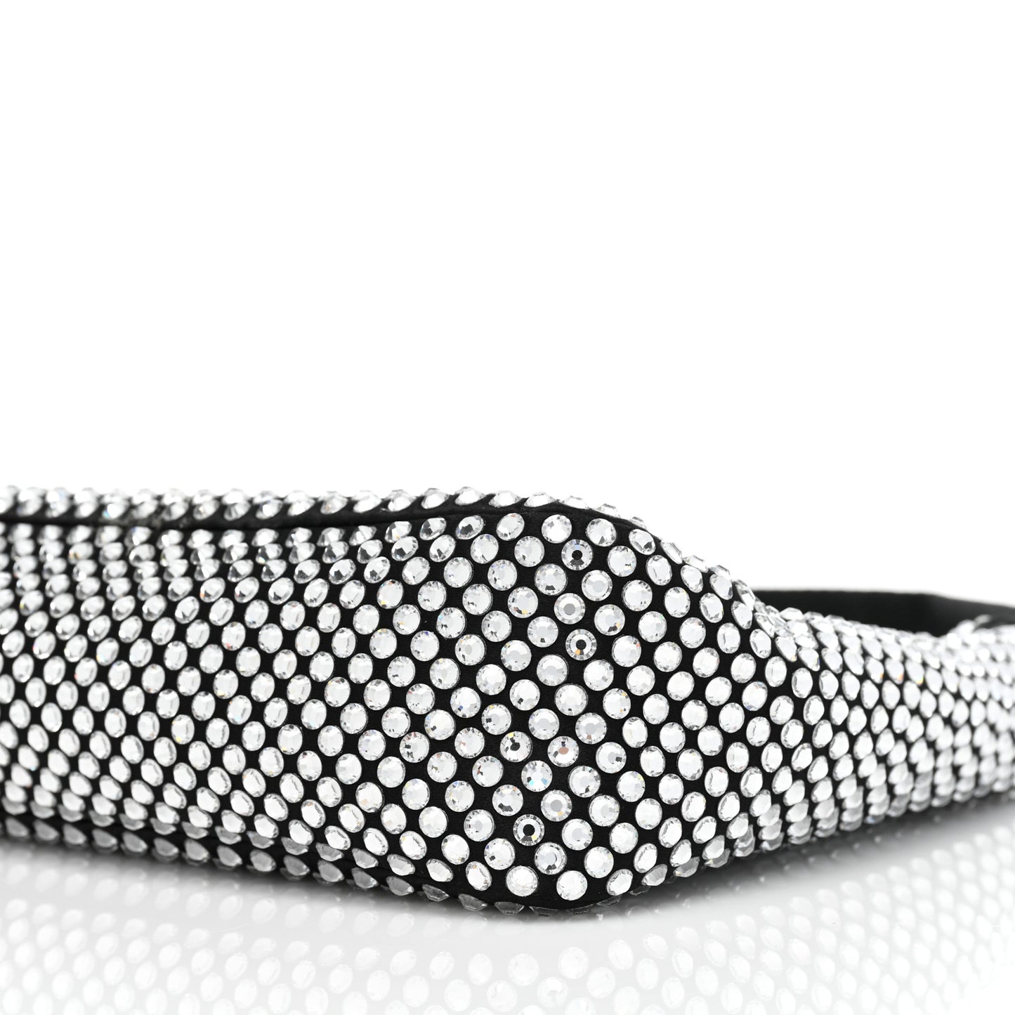 Satin Crystal Mini Re-Edition 2000 Bag Cristal