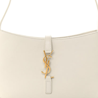 Saint Laurent Smooth Calfskin Le 5 A 7 Hobo Blanc Vintage 8 of 25