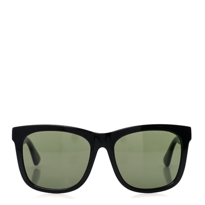 Gucci Acetate Square Frame Web Sunglasses GG0702SKN Black 2 of 9