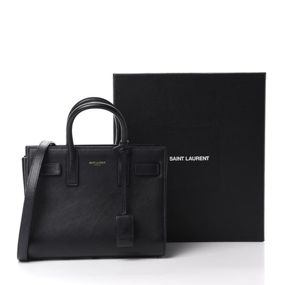 Saint Laurent Calfskin Nano Sac De Jour Black 10 of 10