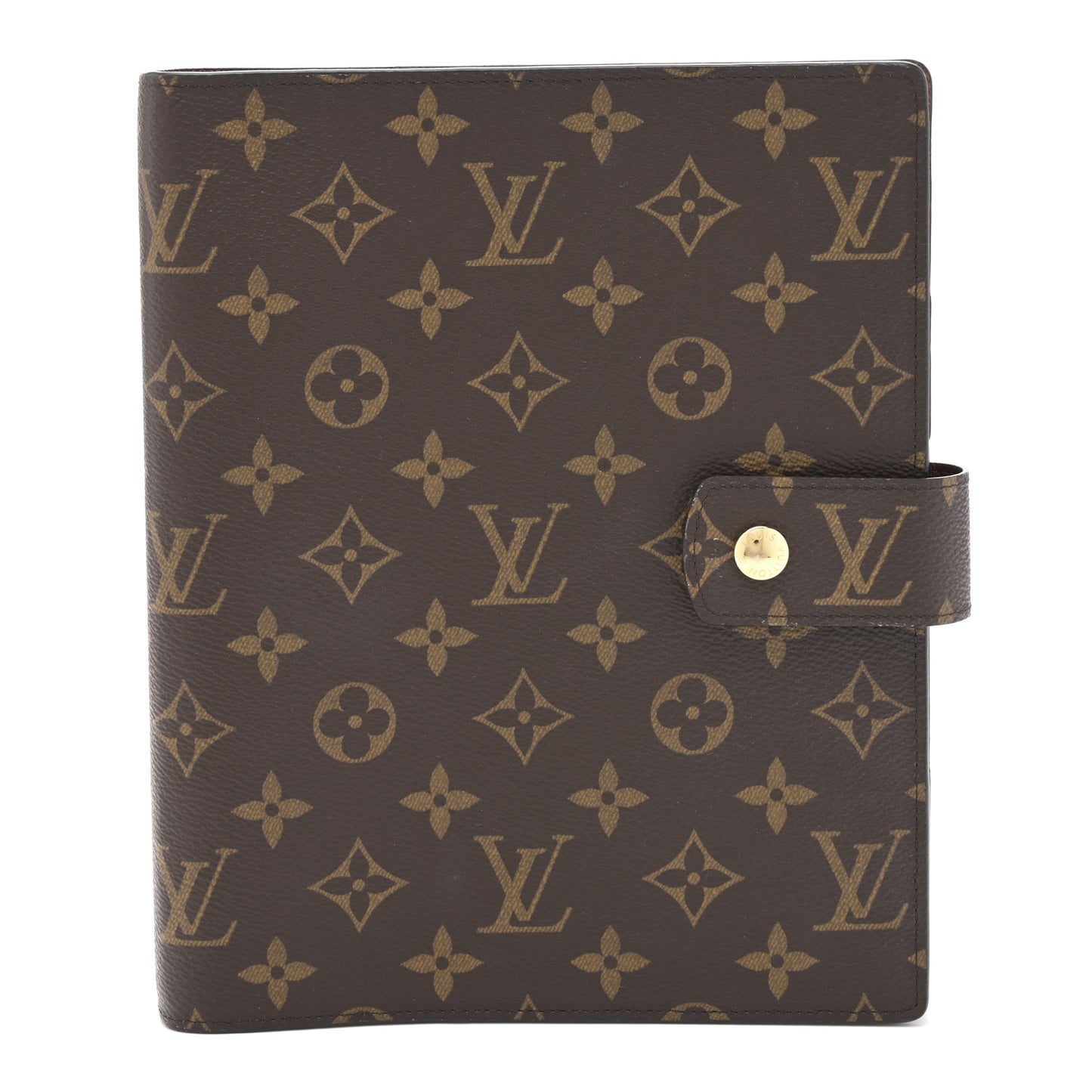 Monogram Large Ring Agenda Cover