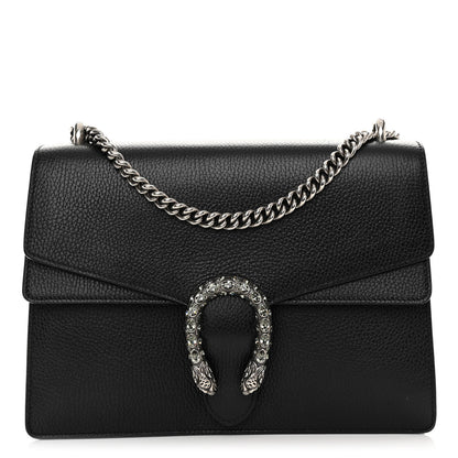 Gucci Dollar Calfskin Crystal Medium Dionysus Shoulder Bag Black Black Diamond Black 1 of 13