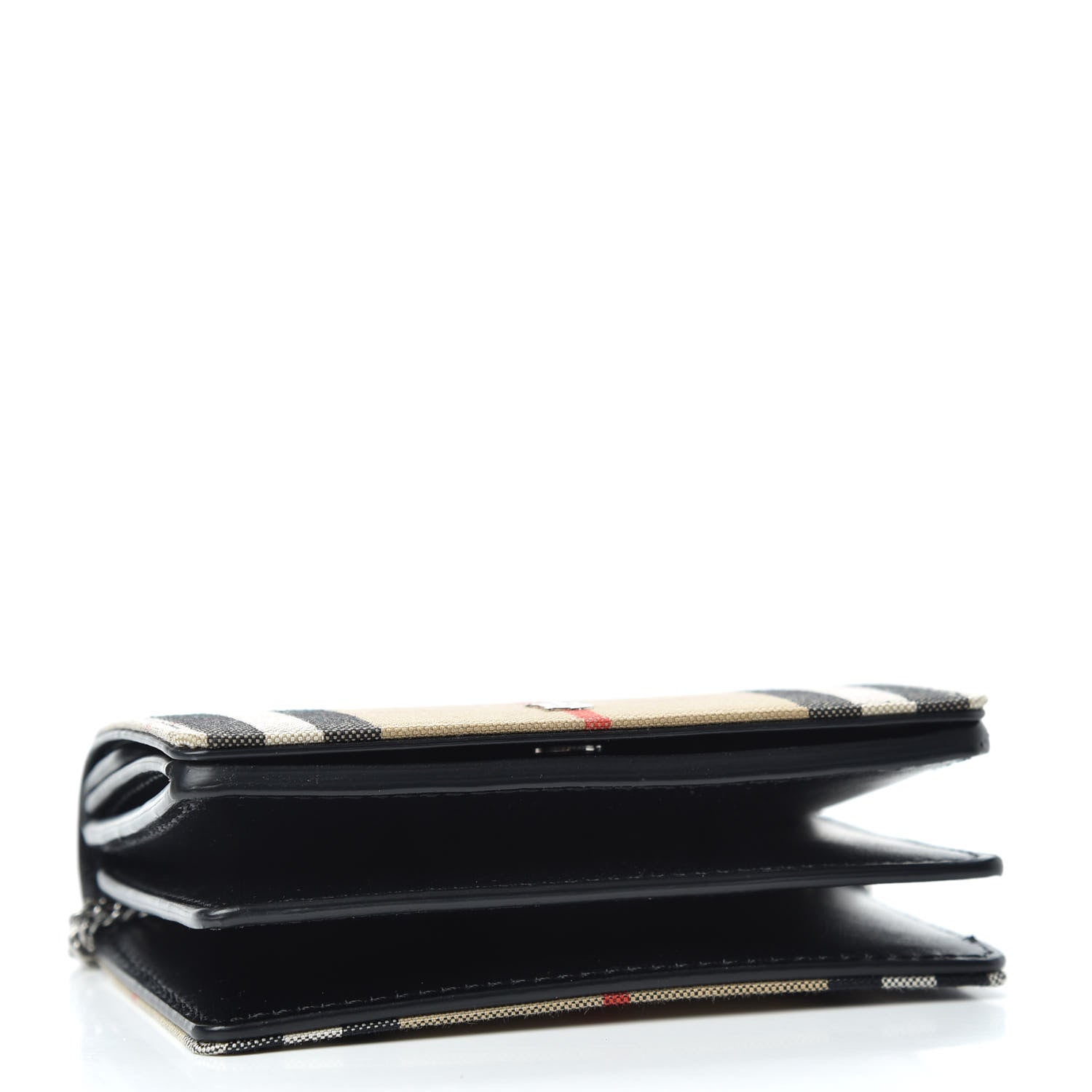 Burberry Vintage Check Jessie TB Crossbody Black 4 of 7