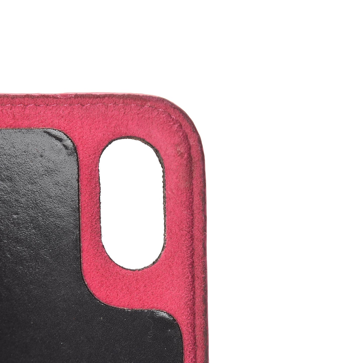 Monogram iPhone X Folio Case Rose Pop