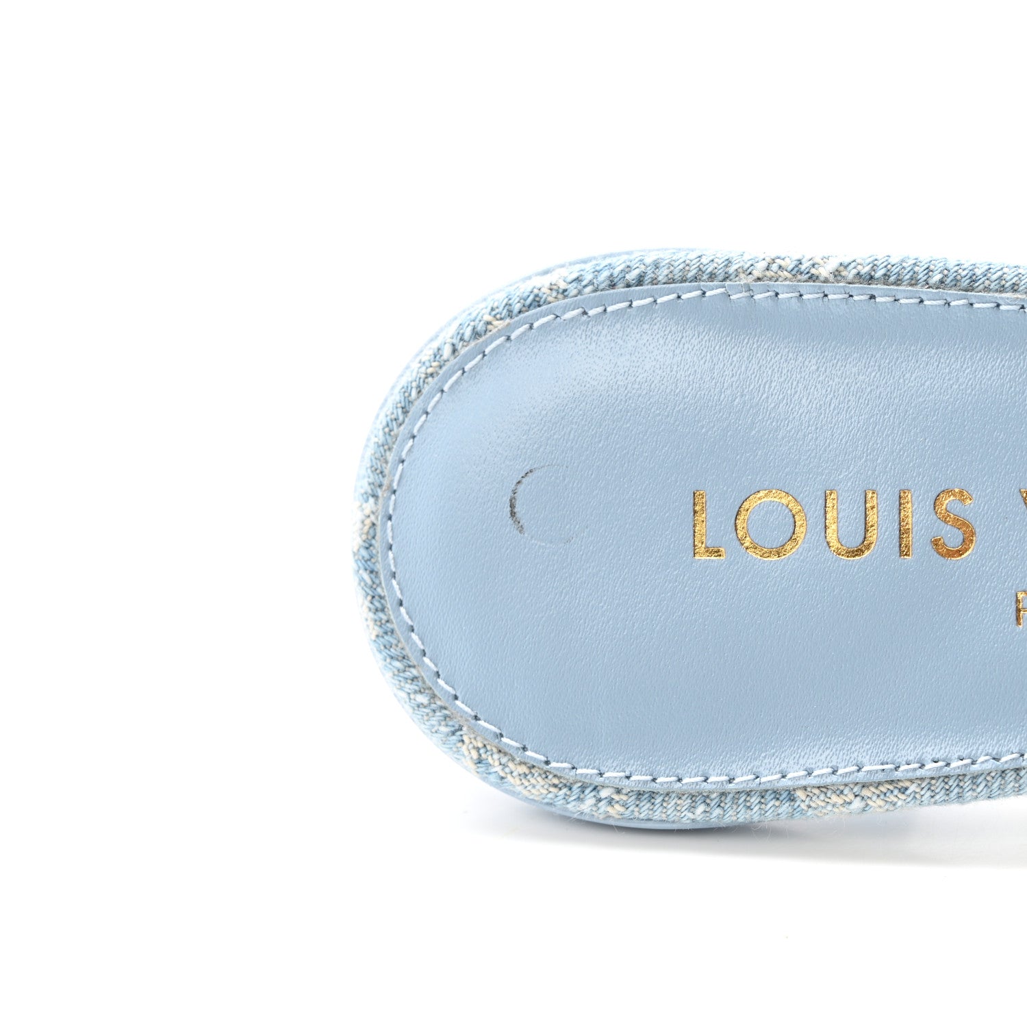 Louis Vuitton Denim Monogram Neo Revival Mules 39 Light Blue 10 of 13
