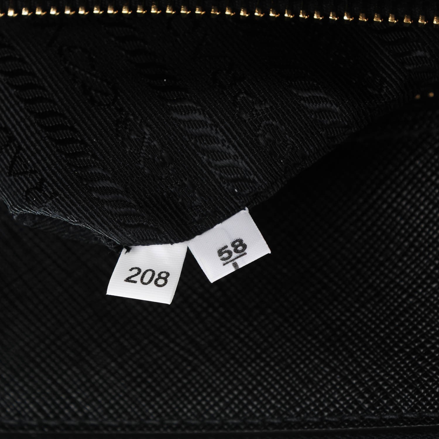 Prada Saffiano Lux Extra Large Galleria Double Zip Tote Black 8 of 8