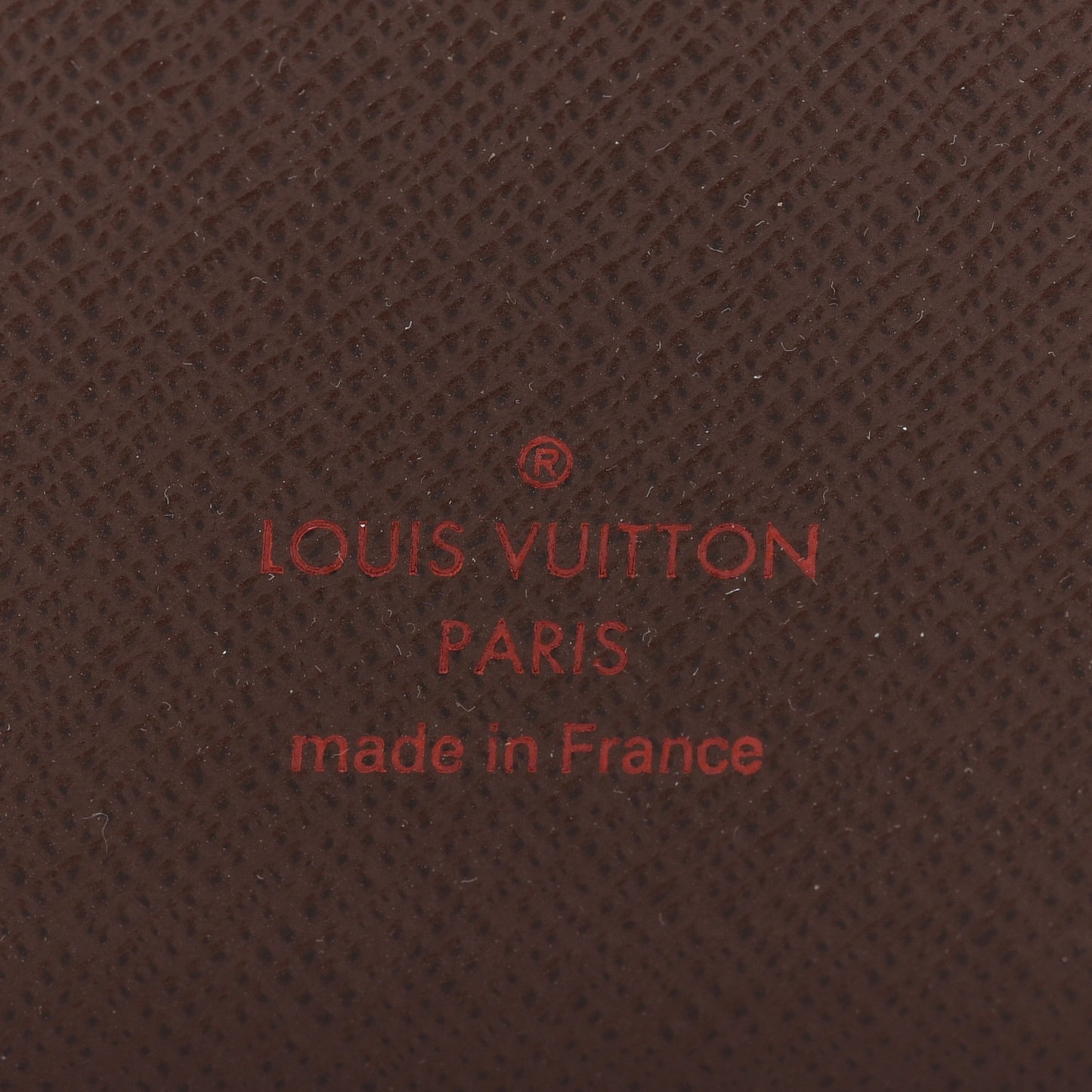 Damier Ebene Large Ring Agenda Cover