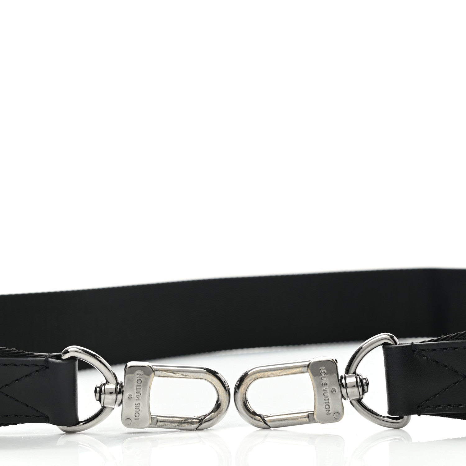 Louis Vuitton Monogram Trio Messenger Shoulder Strap Black 3 of 3
