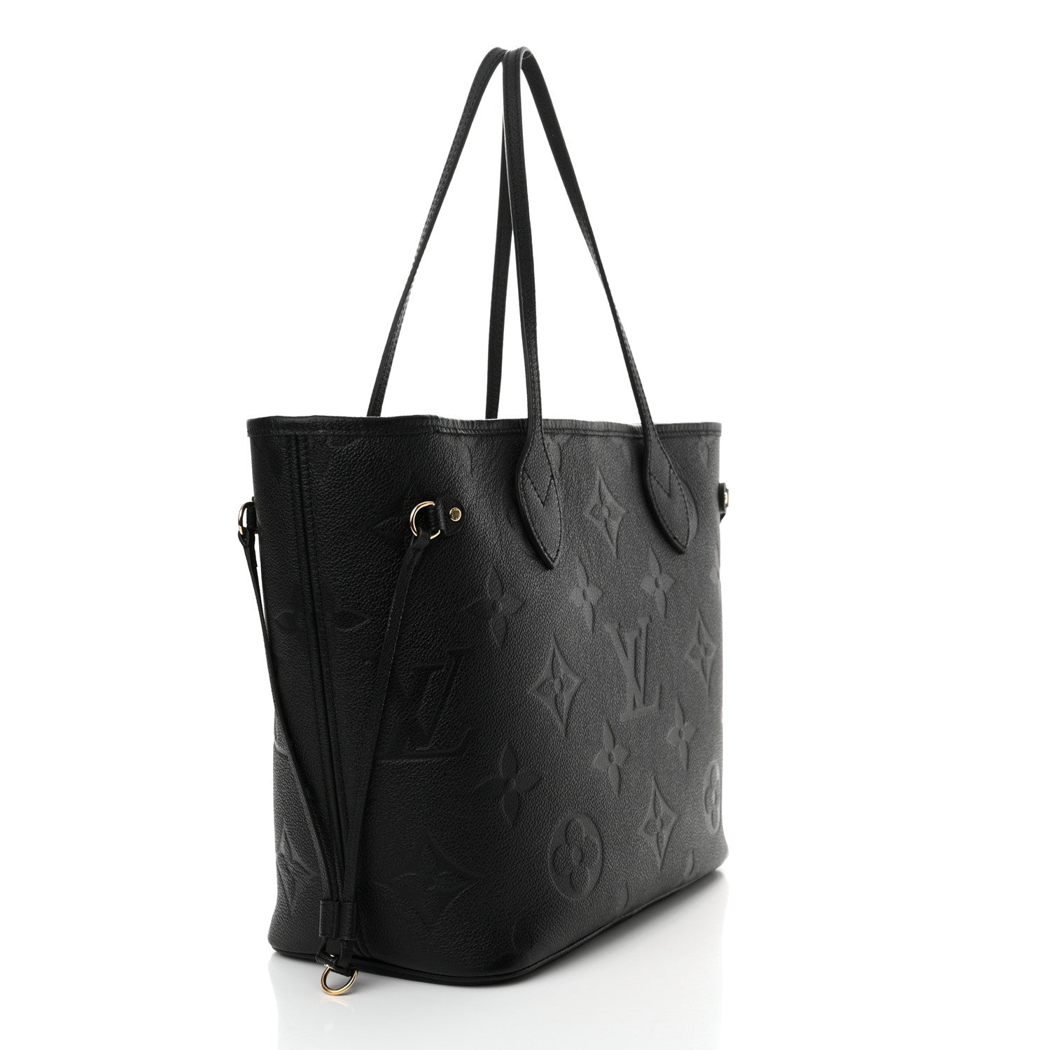 Louis Vuitton Empreinte Monogram Giant Neverfull MM Black 3 of 12