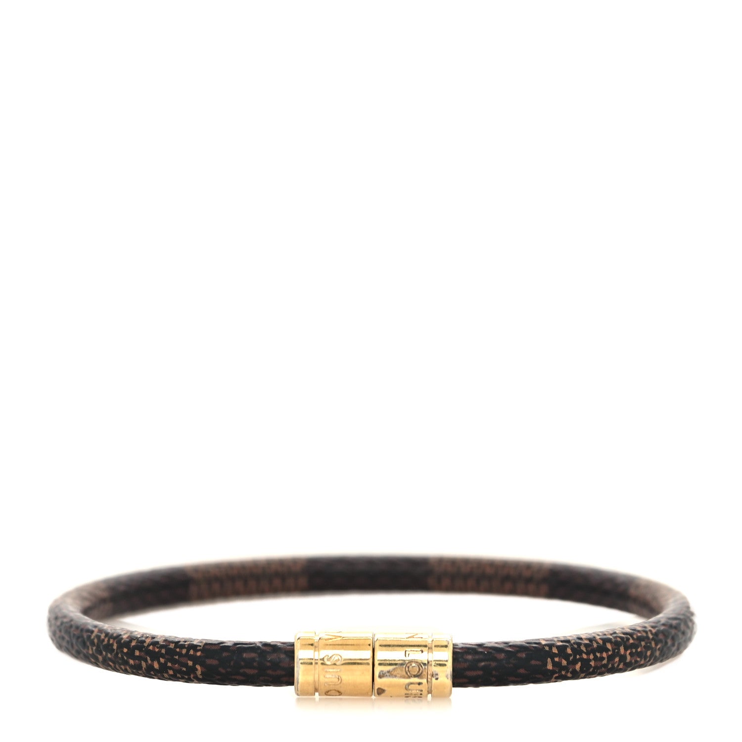 Louis Vuitton Damier Ebene Keep It Bracelet 1 of 4