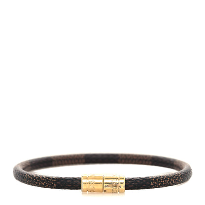 Louis Vuitton Damier Ebene Keep It Bracelet 1 of 4