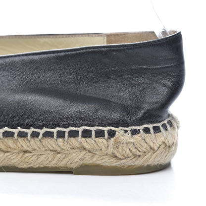Chanel Lambskin CC Espadrilles 41 Black 12 of 12