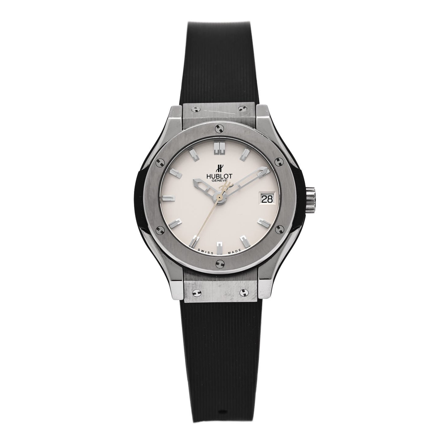 Titanium Rubber 33mm Classic Fusion Quartz Watch 581.NX.2610.RX