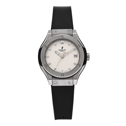 Hublot Titanium Rubber 33mm Classic Fusion Quartz Watch 581.NX.2610.RX 1 of 4