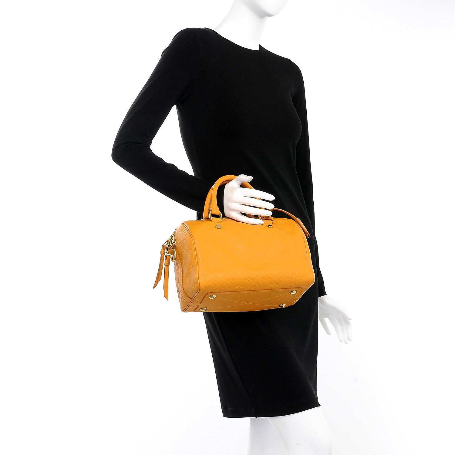 Louis Vuitton Empreinte Speedy Bandouliere 25 Safran 3 of 8