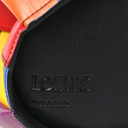 Loewe Calfskin Mini Striped Elephant Crossbody Bag Multicolor 6 of 8