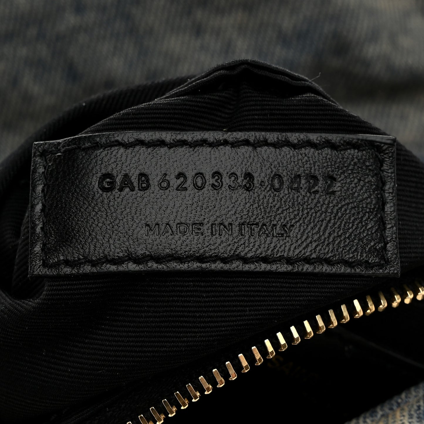 Denim Quilted Toy Loulou Puffer Monogram Chain Satchel Blue Cinnamon