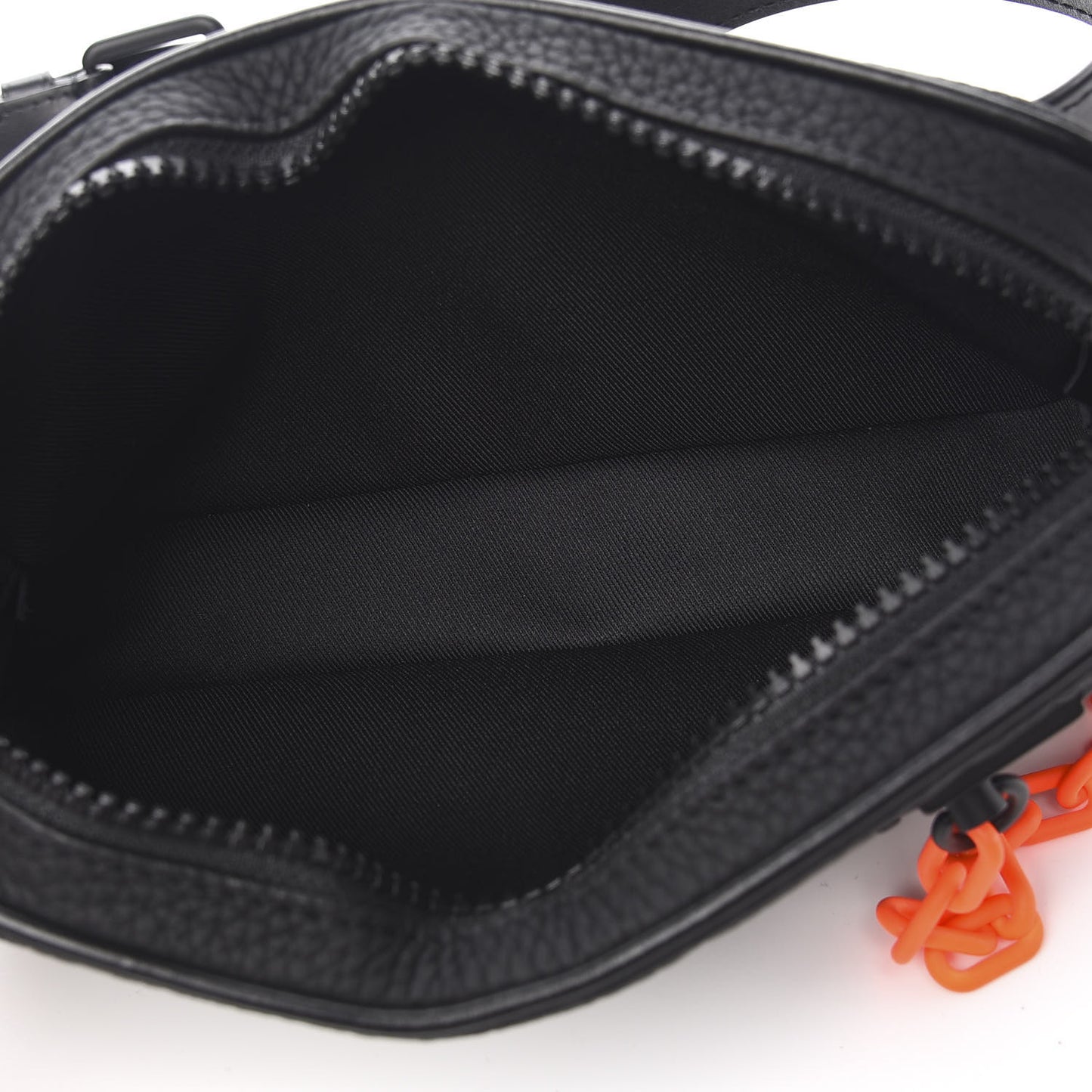 Taurillon Monogram Uniformes Solar Ray Soft Pochette Volga Belt Bag Black
