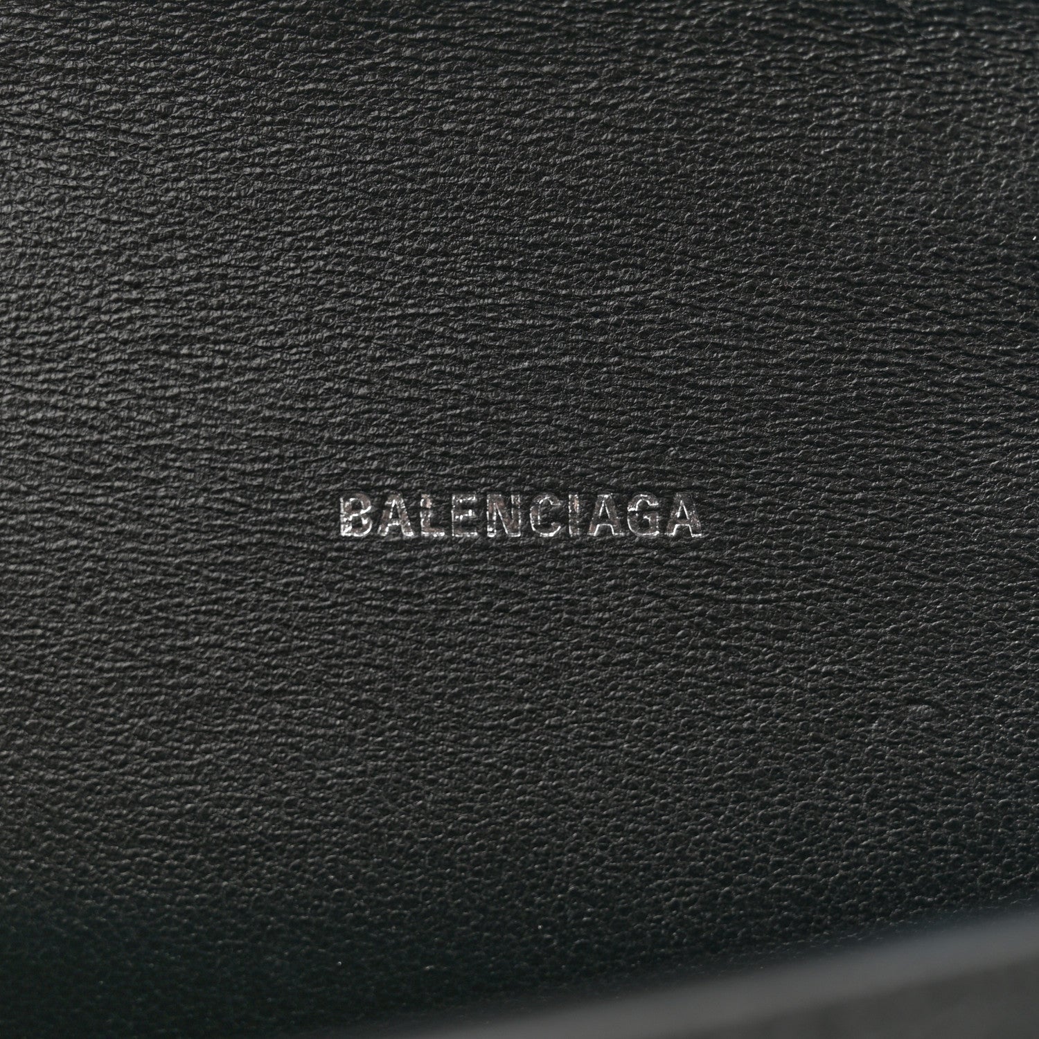 Balenciaga Glitter Fabric Hourglass Top Handle Bag XS Black 6 of 13