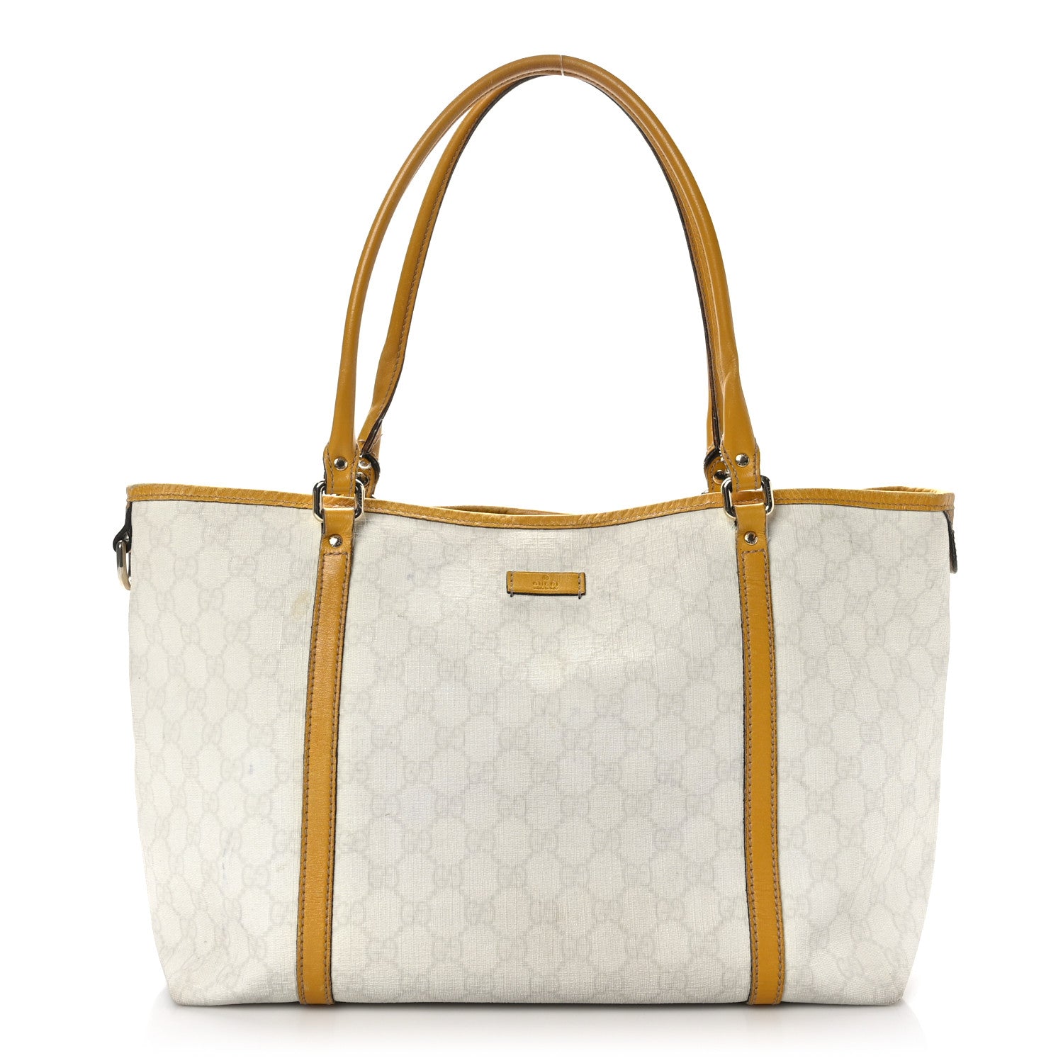 Gucci GG Monogram Plus Medium Joy Tote Yellow 1 of 12