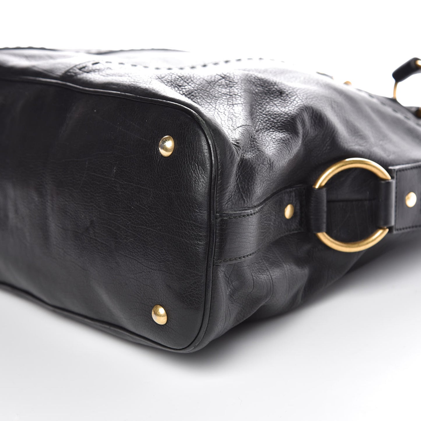 Calfskin Oversized Muse Black