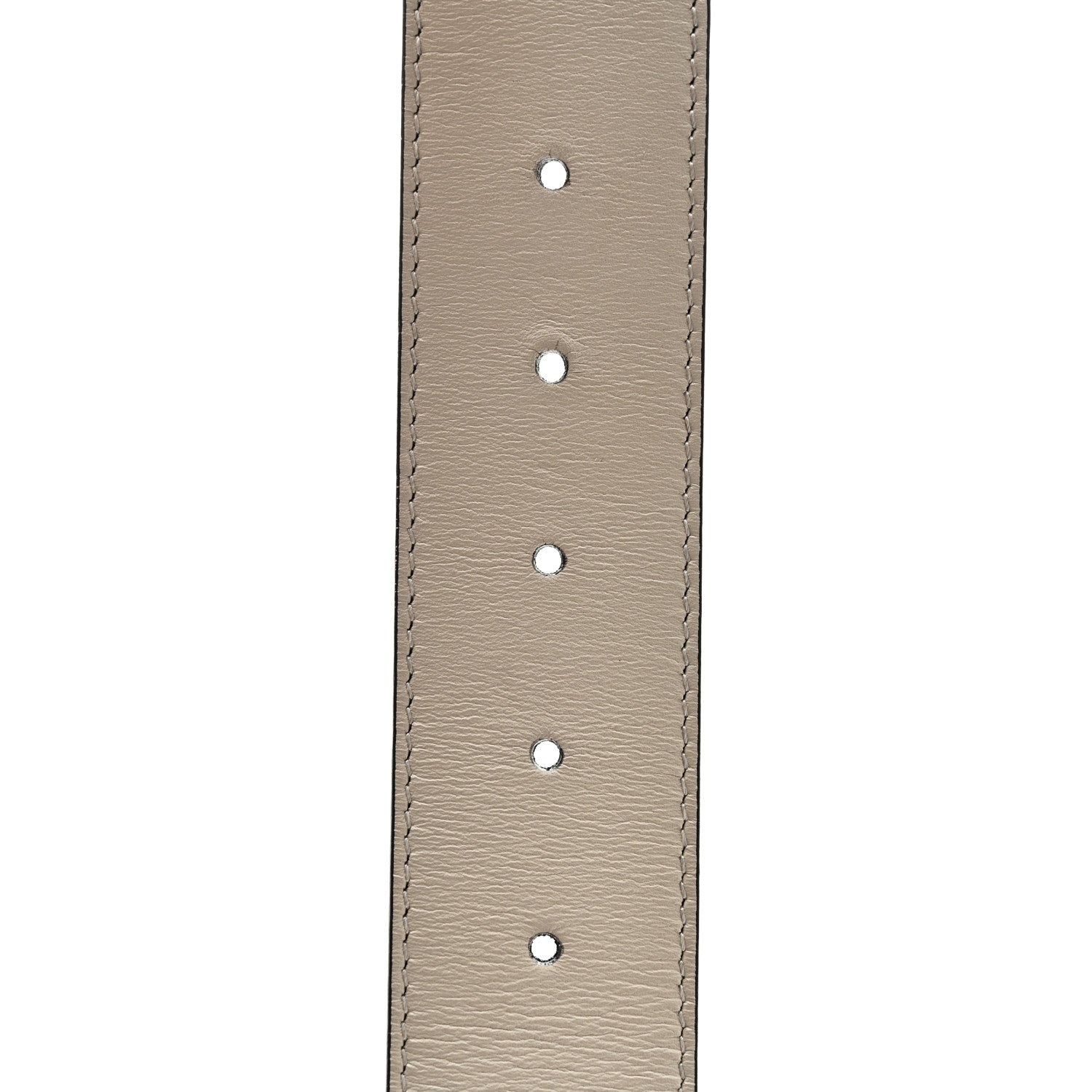 Gucci Calfskin Queen Margaret Bee Belt 85 34 White 4 of 6