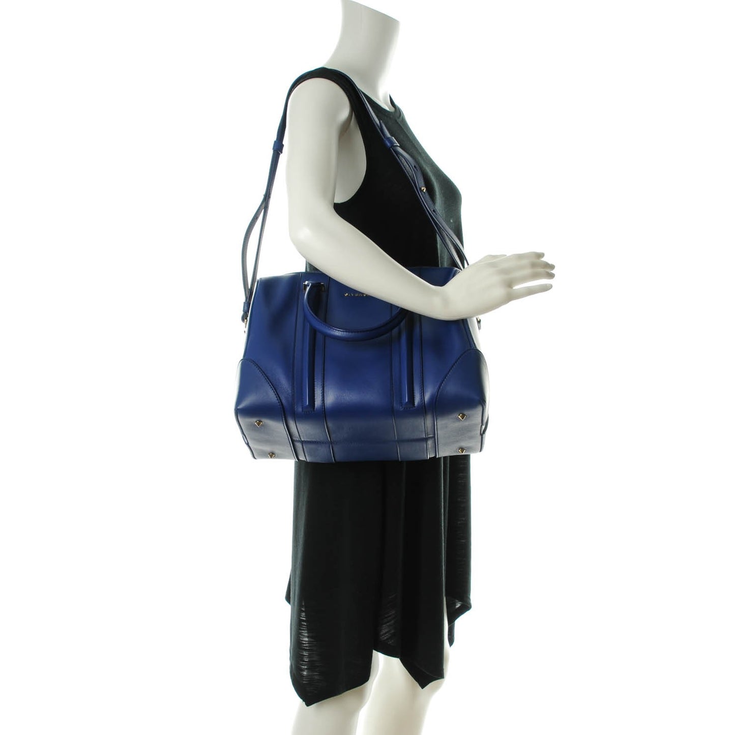 Lambskin Medium Lucrezia Royal Blue