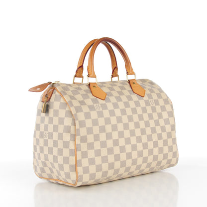 Louis Vuitton Damier Azur Speedy 30 3 of 9