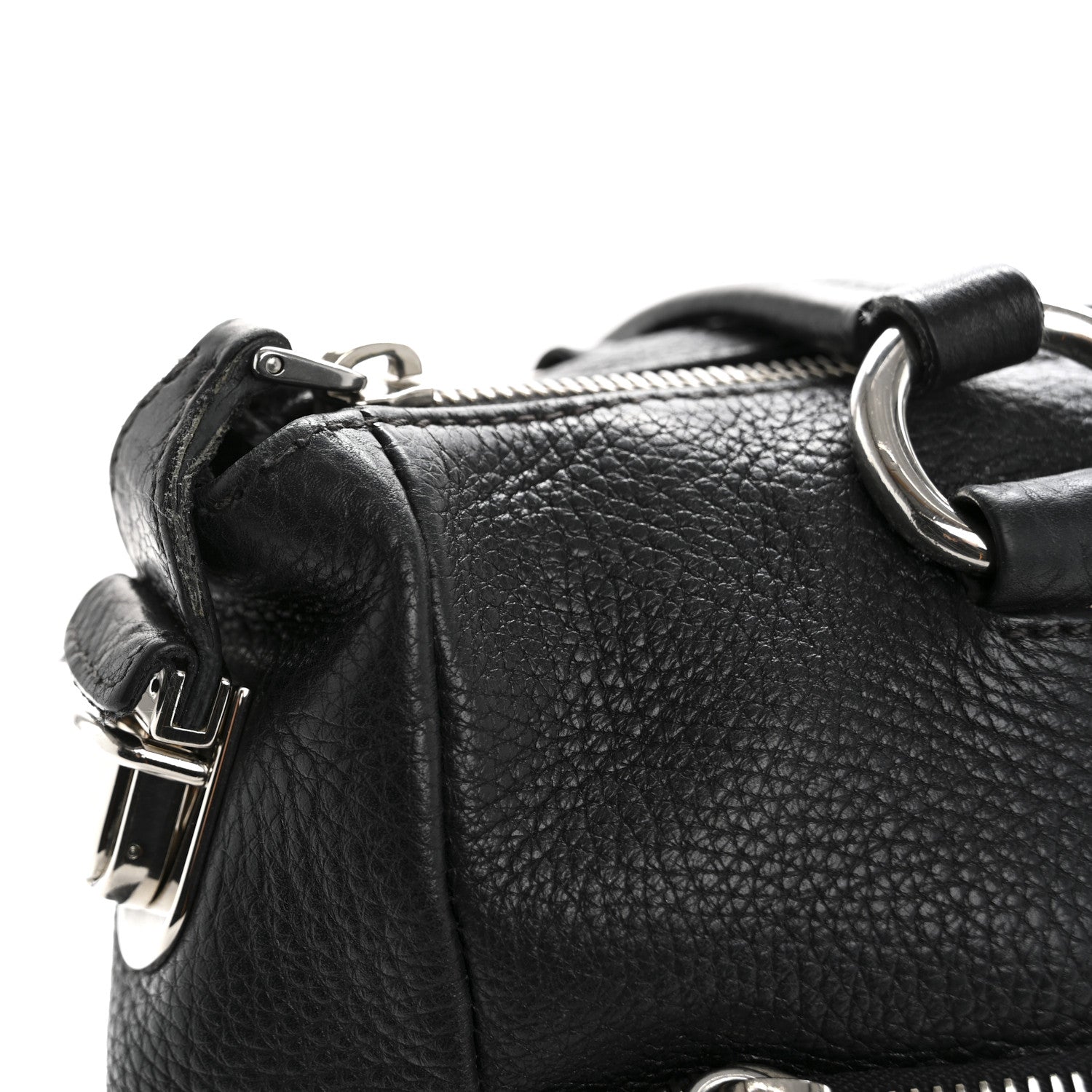 Prada Vitello Daino Shopping Tote Black 14 of 17