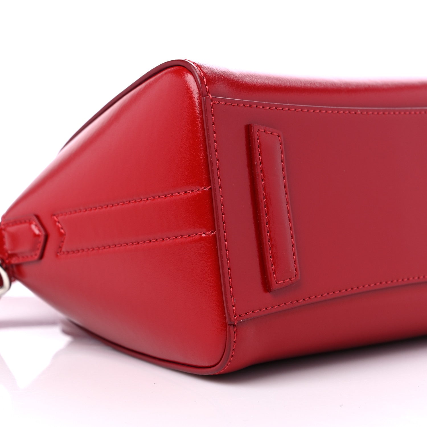 Givenchy Shiny Lord Calfskin Mini Antigona Dark Red 8 of 9