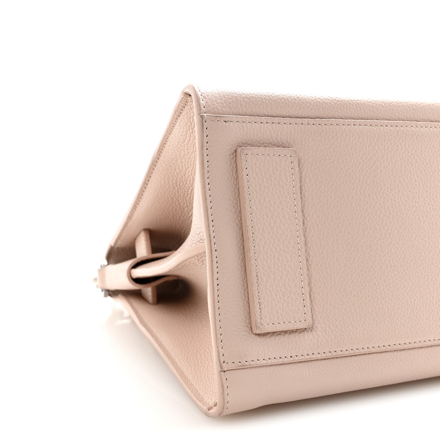 Saint Laurent Grained Calfskin Baby Sac De Jour Souple Marble Pink 8 of 9