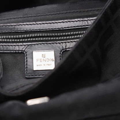 Fendi Nylon Zucca Baguette Black 9 of 10