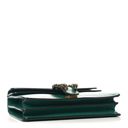 Gucci Pebbled Calfskin Small Dionysus Shoulder Bag Emerald 4 of 11