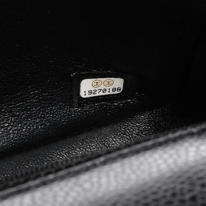 Chanel Caviar Quilted Mini Rectangular Flap Black 8 of 9