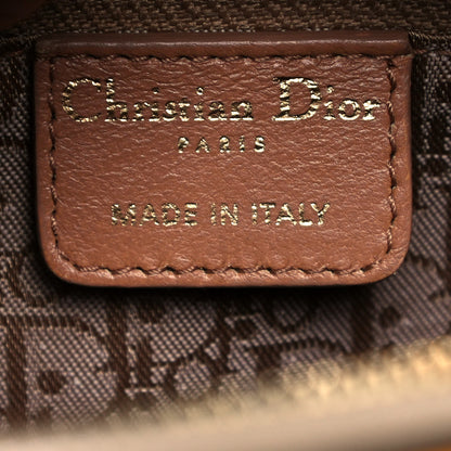 Christian Dior Metallic Patent Cannage Medium Lady Dior Yellow 5 of 8